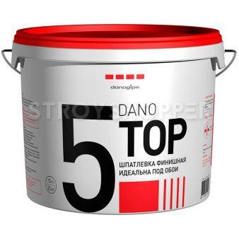 Шпатлевка финишная полимерная Danogips Dano Top 5 10 л