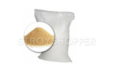 Кварцевый песок фр. 0,8-2мм, мешок 25кг