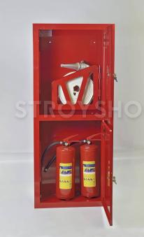 Шкаф пожарный Пульс ШПК-320ВЗК встраиваемый закрытый красный